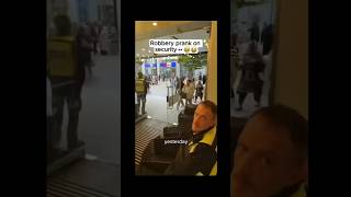 Birmingham UK  Security Team Baffled When Alerted Of Massive Robbery Taking Place 🇬🇧 UKMWshorts [upl. by Amalita]