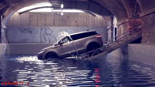 2020 Range Rover Evoque Off Road Swimming Pool Wading Full Specs Review CARJAM New Range Rover 2019 [upl. by Novonod]