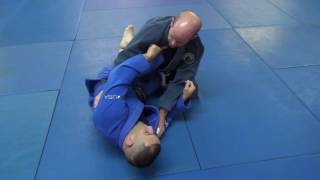 Half Guard Sweep  Old school method [upl. by Wons423]