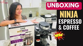 Unboxing Ninja CFN601 Espresso amp Coffee Barista System  Is it Worth It [upl. by Grace]