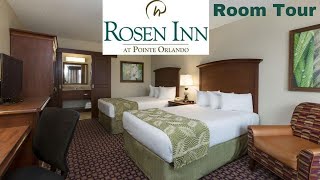 Rosen Inn at Pointe Orlando  Room Tour [upl. by Lerraf]