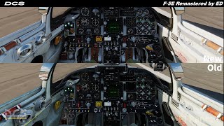 DCS F5E Remastered Compared dcsworld f5e [upl. by Rramal]