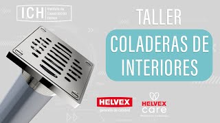 ¿Cómo instalar una COLADERA para INTERIORES  HELVEX [upl. by Libove]