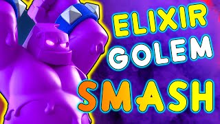 ELIXIR GOLEM HEALER CAN SMASH ANY DECK UNBELIEVABLE 🔥🔥🔥 [upl. by Enitsenre]