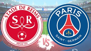 REIMS VS PSG  Liga Francesa 20242025 [upl. by Ingelbert748]