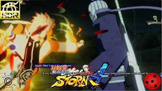 Naruto Shippuden Ultimate Ninja Storm 4 4K HDR Walkthrough GameplayPS571ChJp dubEng sub2 [upl. by Ahseinar]