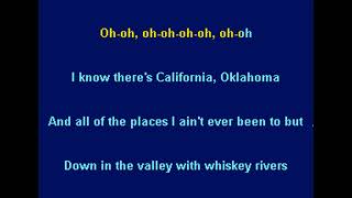 Head and the Heart Down in the Valley Karaoke [upl. by Enelec]