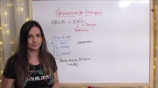 Eletricidade Básica  Aula 31  Cálculo de Consumo de Energia Parte 1 [upl. by Martreb]