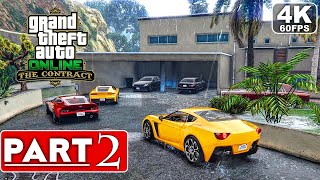 GTA 5 ONLINE The Contract DLC Gameplay Walkthrough Part 2 4K 60FPS PC ULTRA  No Commentary [upl. by Snyder]