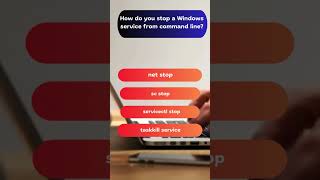 How to Stop a Windows Service from Command Line quiz [upl. by Earleen120]