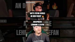 HATTE STEFAN SCHULD AN DEM FEUER 🔥 AUSSPRACHE ⚠️ Interview Robert Marc Lehmann X Stefan 7vswild [upl. by Maury]