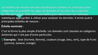 Cours de Statistique 1er Trimestre du 3e Cycle Fondamental  Cours 2 [upl. by Carlita442]