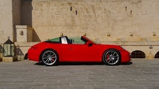 2014 Porsche 911 TARGA 4S first TEST drive MAXreportage et AutoMoto [upl. by Sherilyn]