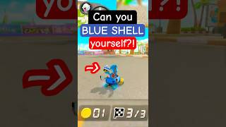 Can you Blue Shell yourself gaming mariokart mario nintendo [upl. by Nalyorf]