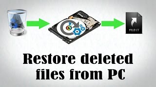 how to recover deleted files from PC [upl. by Apollus]