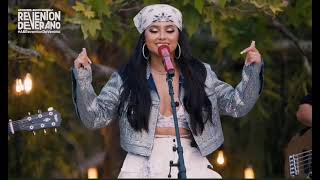 Becky G  La Curiosidad Remix Acoustic Live Performance  Reventón de Verano [upl. by Zullo]