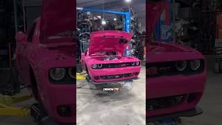 El Dodge Demon 170 ya tiene motor😮‍💨 Dodge Demon Demon170 Mopar [upl. by Noxin]