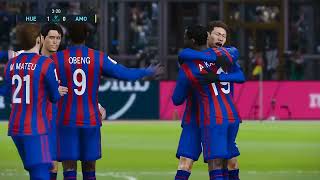 SD HUESCA VS SD AMOREBIETA  PES 2021 GAMEPLAY [upl. by Lopes]