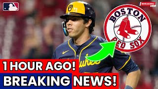 BREAKING Brewers STAR Christian YELICH Signs MEGA DEAL with Red Sox  latest red sox news [upl. by Carbo852]