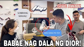 JORDAN X DIOR DINALA NG ISANG BABAE NA SELLER AT JORDAN OFFWHITE CHICAGO [upl. by Gildus707]