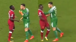 Sadio Mane vs Ederson Fight [upl. by Lairea]