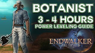 Leveling Botanist from 80 to 90 in 3  4 hours  FFXIV Endwalker [upl. by Pero]