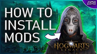 How To Mod Hogwarts Legacy PC  Easy Install Guide [upl. by Kenti549]