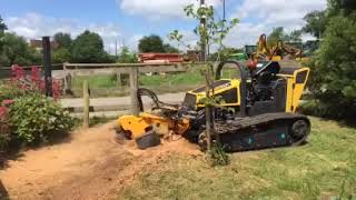 McConnel Robocut Stump Grinder [upl. by Rimas383]