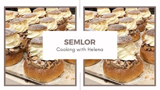 How to make Swedish Semlor  Semla recept [upl. by Adnhoj439]