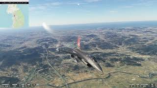 MSFS How to turn smoke off in SC Design F16 [upl. by Leonerd]