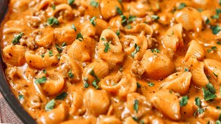 I have never eaten such delicious creamy pasta Easy quick and very tasty [upl. by Eirek]