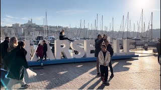 Marseille France 🇫🇷 Walking Tour 4K 60fps January 13 2024 [upl. by Golden]