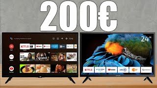 Beste Fernseher unter 200€ in 2024 [upl. by Atirma]