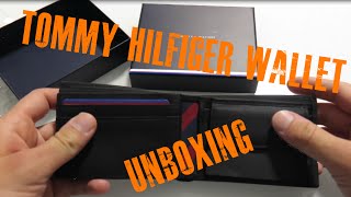 Best Tommy Hilfiger Wallet for Men Unboxing  JOHNSON MINI CC FLAP COIN POCKET [upl. by Pazice61]