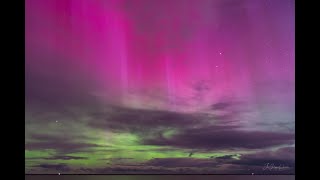 Aurora Australis Awarua Bay 8th October [upl. by Aizirtap343]