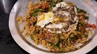 Millet Capsicum Rice  capsicum rice  millet recipe  capsicum rice  variety rice [upl. by Ajidahk]