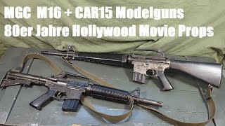 Hollywood Movie Modelguns MGC Modelgun Corporation M16  CAR15 80er Jahre Full Metal Jacket etc [upl. by Jeffie]