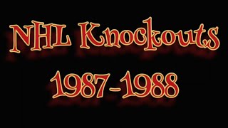 NHL Knockouts 19871988 [upl. by Kirred700]