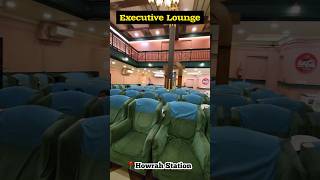 Executive Lounge at Howrah Station shorts bengalitravelvlog travellingbetween [upl. by Reffinej]