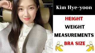 Kim Hyeyoon Height Weight Measurements Bra Size Biography [upl. by Jillie]