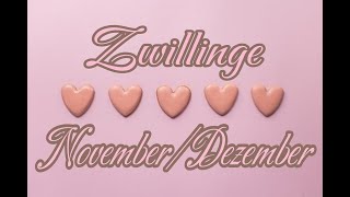 ❤️Zwillinge❤️NovemberDezember❤️Der Spätzünder❤️ [upl. by Gowon]