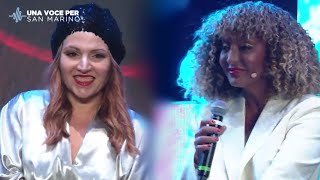 Valentina Monetta amp Senhit sing each others songs  Una Voce Per San Marino [upl. by Joscelin]