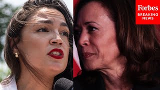 AOC People Calling For Biden To Drop Out Also Want Kamala Harris Off The Ticket [upl. by Ecinwahs]