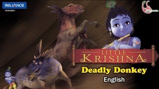 Little Krishna English  Episode 7 Deadly Donkey [upl. by Pancho859]