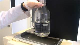 Freezing of supercooled water by Pseudomonas syringae [upl. by Aihsei]