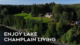 Waterfront Property for Sale in South Hero Vermont  Enjoy Lake Champlain Living [upl. by Danzig]