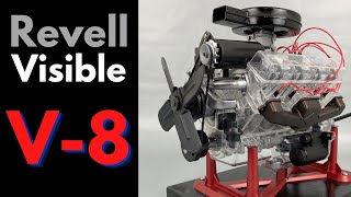 Revell Visible V8 Model Engine in 14 Scale [upl. by Matteo]