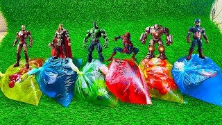 AVENGERS  Action figure Captain America Hulk IronmanThor Batman Venom Thanos Skibidi Toilet [upl. by Nayrda]