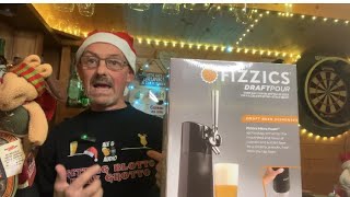 FIZZICS DraftPour system  using a can of Hobgoblin Gold review spenowaffle [upl. by Marl955]