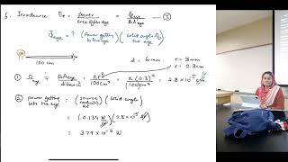 143 Radiometry Solved example  part 2  401waves [upl. by Nevada]